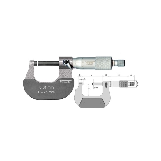 Микрометры Vogel для простых измерений